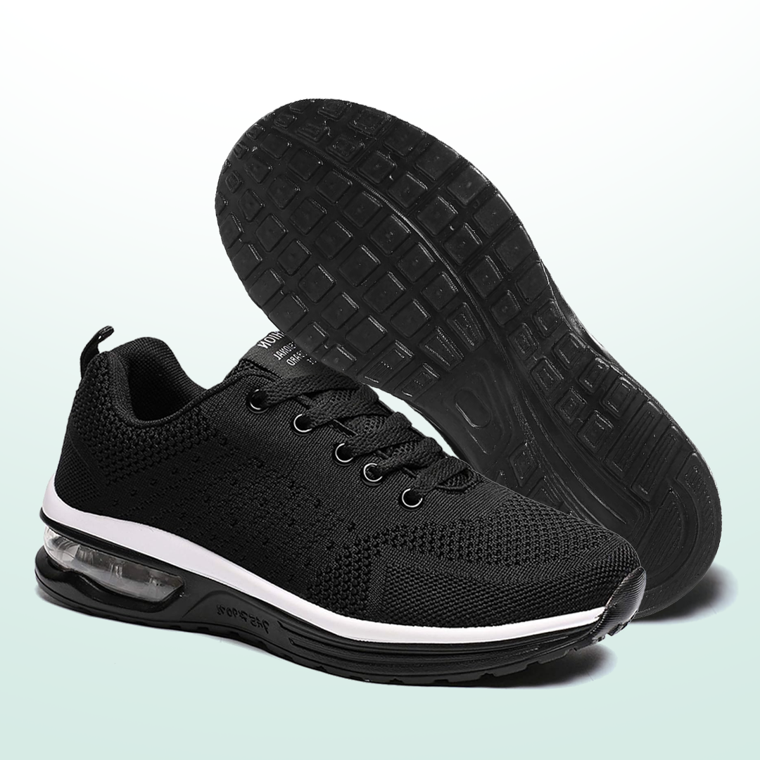 SanoWalk Chaussures Orthopédiques - Tout Noir