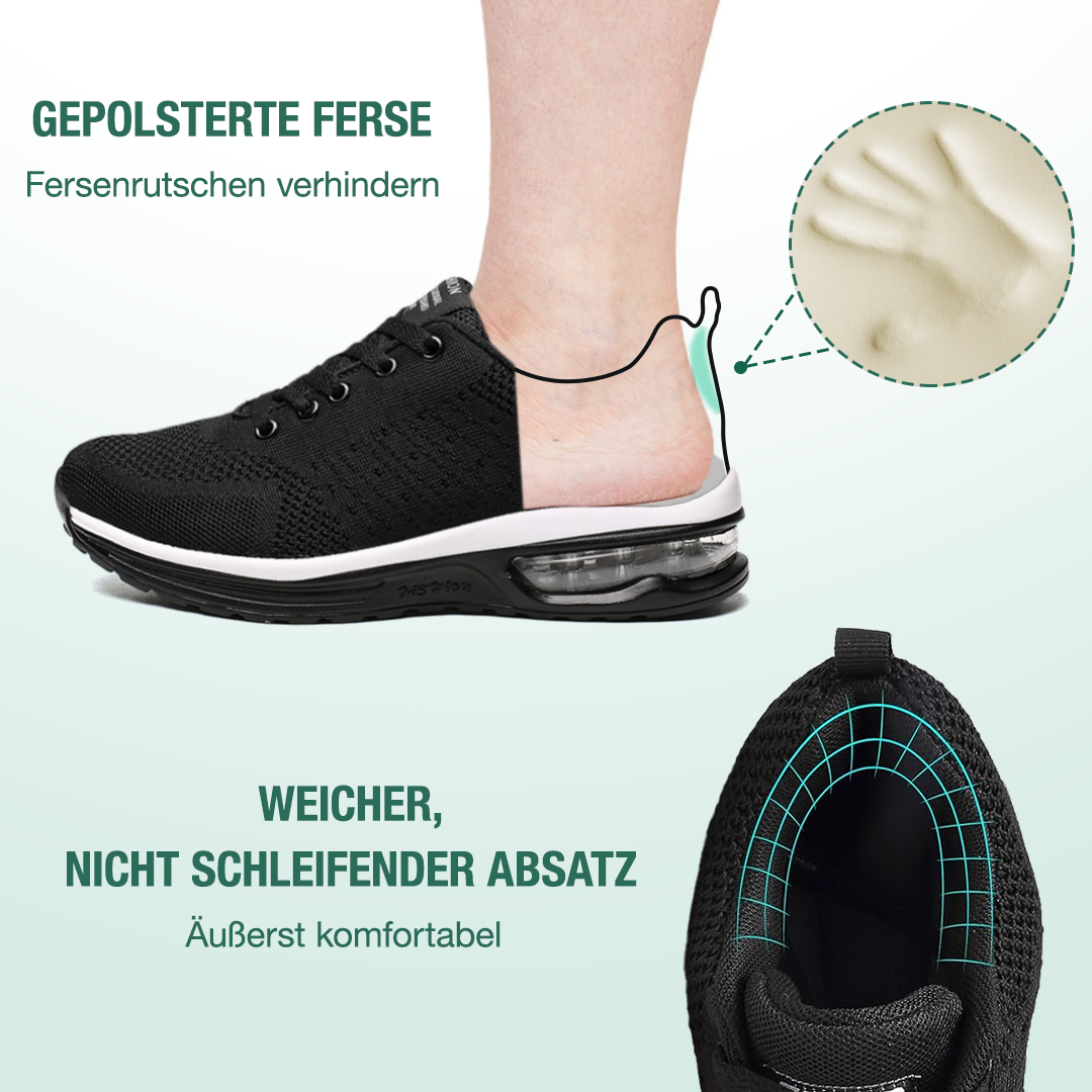 SanoWalk Chaussures Orthopédiques - Tout Noir