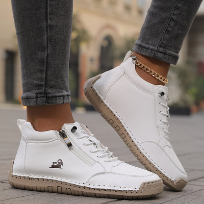 Mila – Sneakers Orthopédiques Confortables + Fermeture Éclair