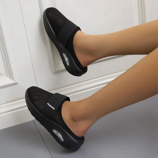 Compa - Sandales Orthopédiques à Talons Compensés
