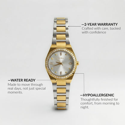 Montre Muse – Bicolore