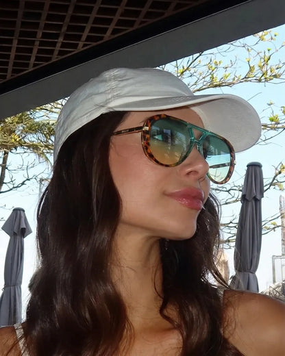 Lunettes de soleil aviateur Panthère