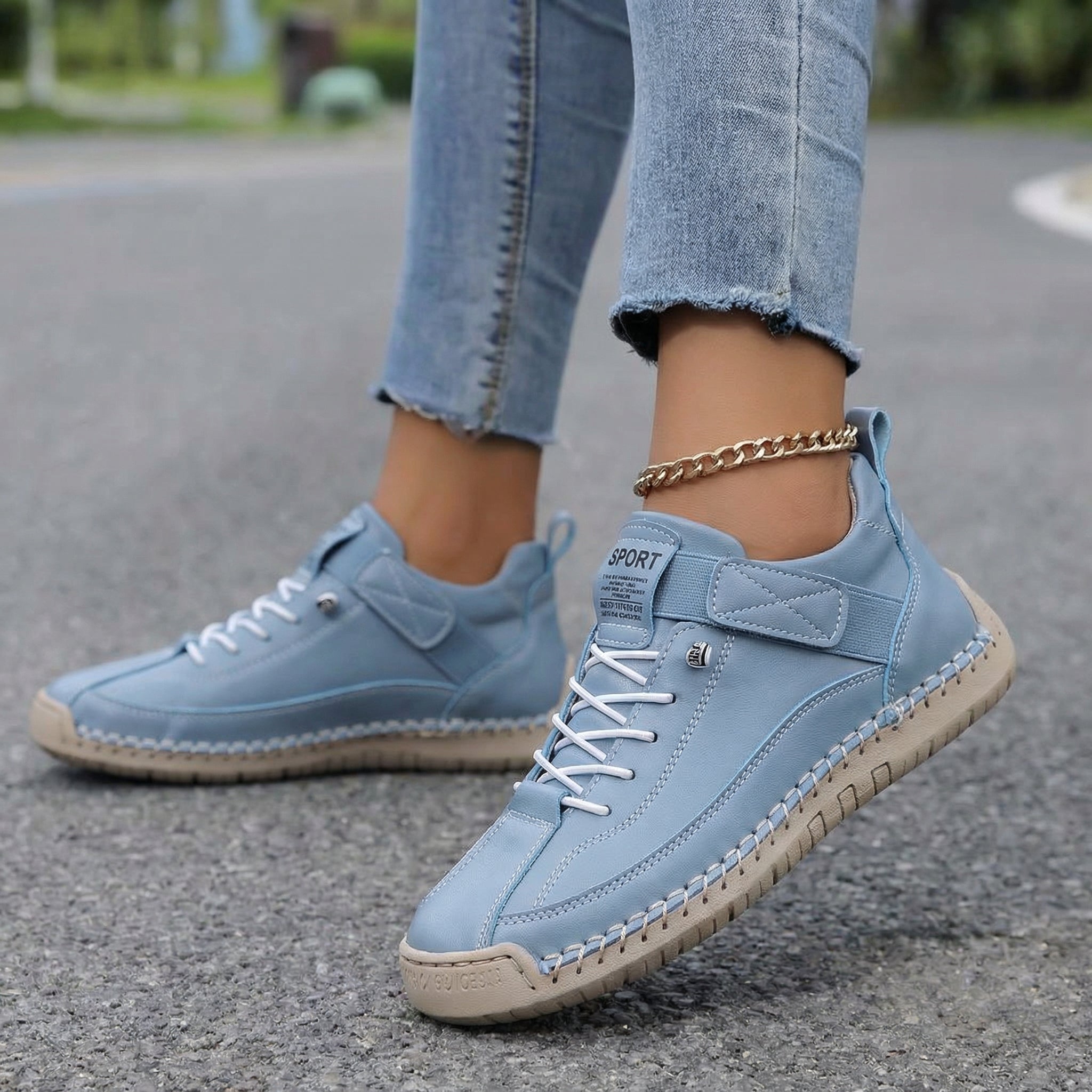 Mia – Sneakers Orthopédiques Confortables et Sans Douleur