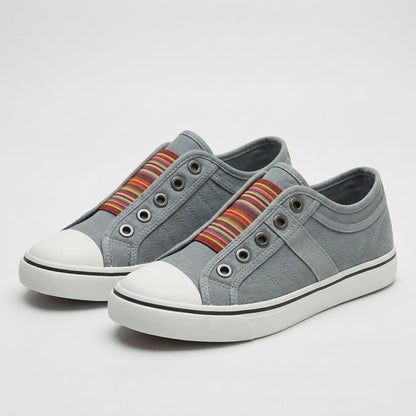 Hanna - Sneakers Slip-On Décontractées