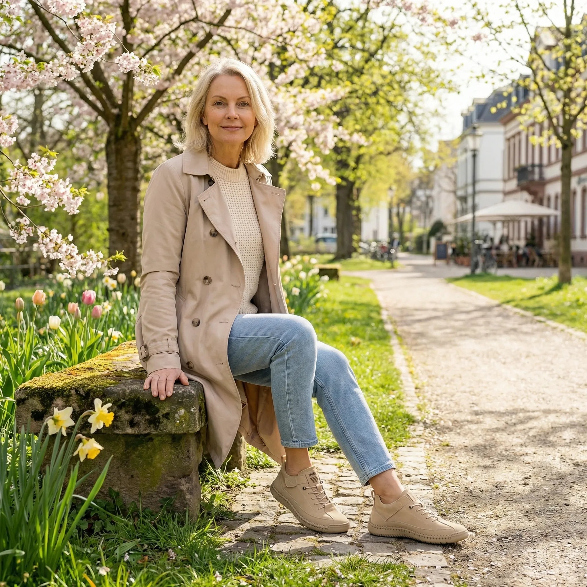 Mia – Sneakers Orthopédiques Confortables et Sans Douleur