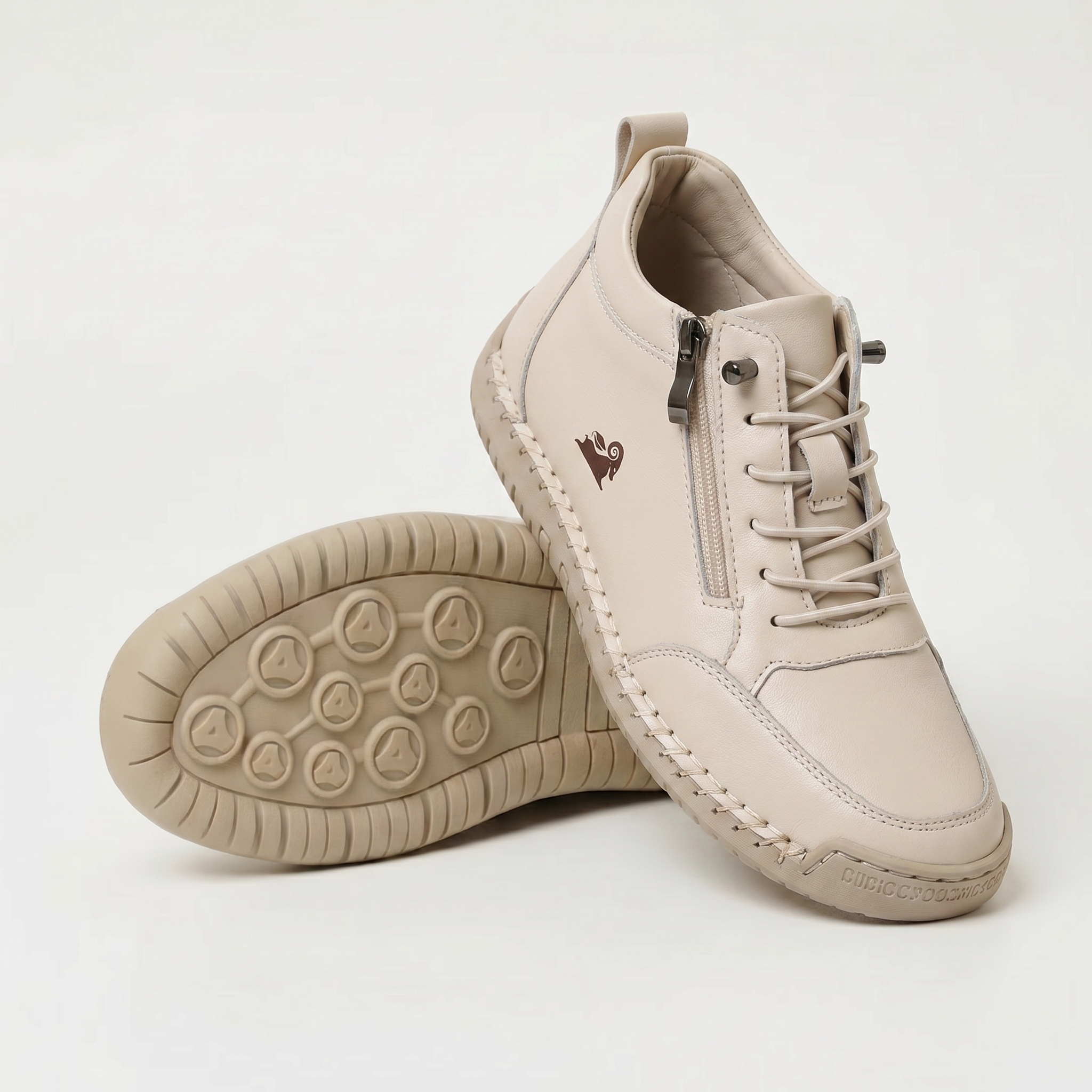 Mila – Sneakers Orthopédiques Confortables + Fermeture Éclair