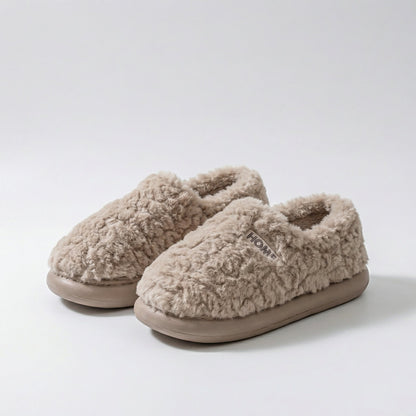 Home - Chaussons en Peluche Doublés