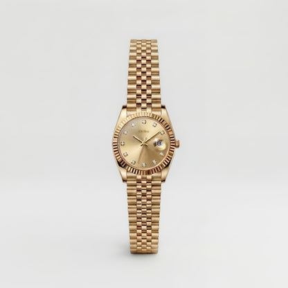 Montre Luna – Classique Champagne