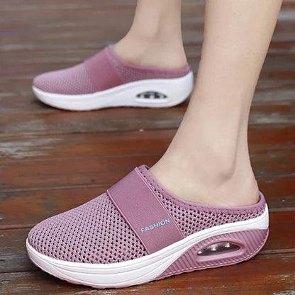 Compa - Sandales Orthopédiques à Talons Compensés